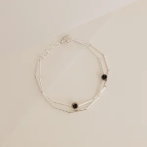 Pulsera Bria bronce y plata