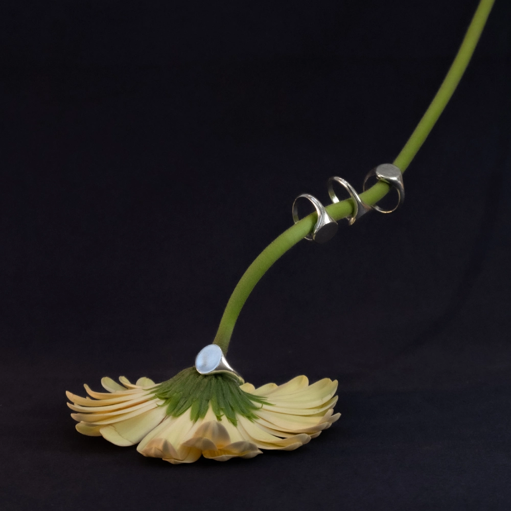 Sello minimal vertical